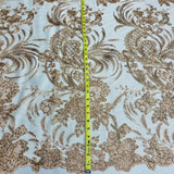Sequined Corded Bridal Lace