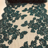 Beaded Corded Lace Trim 14.5" Double Sided