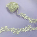 Beaded Corded Lace Trim 1.5" Wide