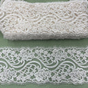 Embroidered Corded Lace Trim