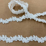 Beaded Corded Lace Trimming 1" Wide