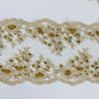 Beaded Lace Trimming 5" Wide Double Sided