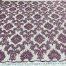 1 Yard Beaded Lace Fabric Embroidered 100 Percent Polyester Net Mesh 56 inch Width