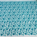 Beaded 3D Floral Lace Fabric - 100 Percent Polyester Lace Fabric, 3D Floral Embroidery, 49" Width, 9 Colors (1 Yard)