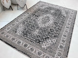 Color-Shift Foldable Flat Weave Area Rug - Polypropylene Polyester Fabric - Shifting Hues Design, Indoor Outdoor, KAVA5503, 7'9" X 10'2" (1 Rug)