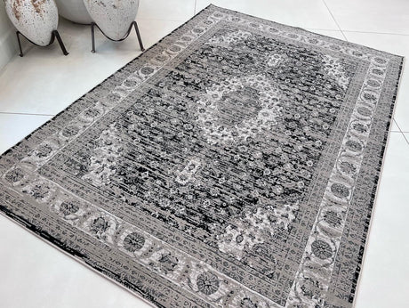 Color-Shift Foldable Flat Weave Area Rug - Polypropylene Polyester Fabric - Shifting Hues Design, Indoor Outdoor, KAVA5503, 7'9" X 10'2" (1 Rug)
