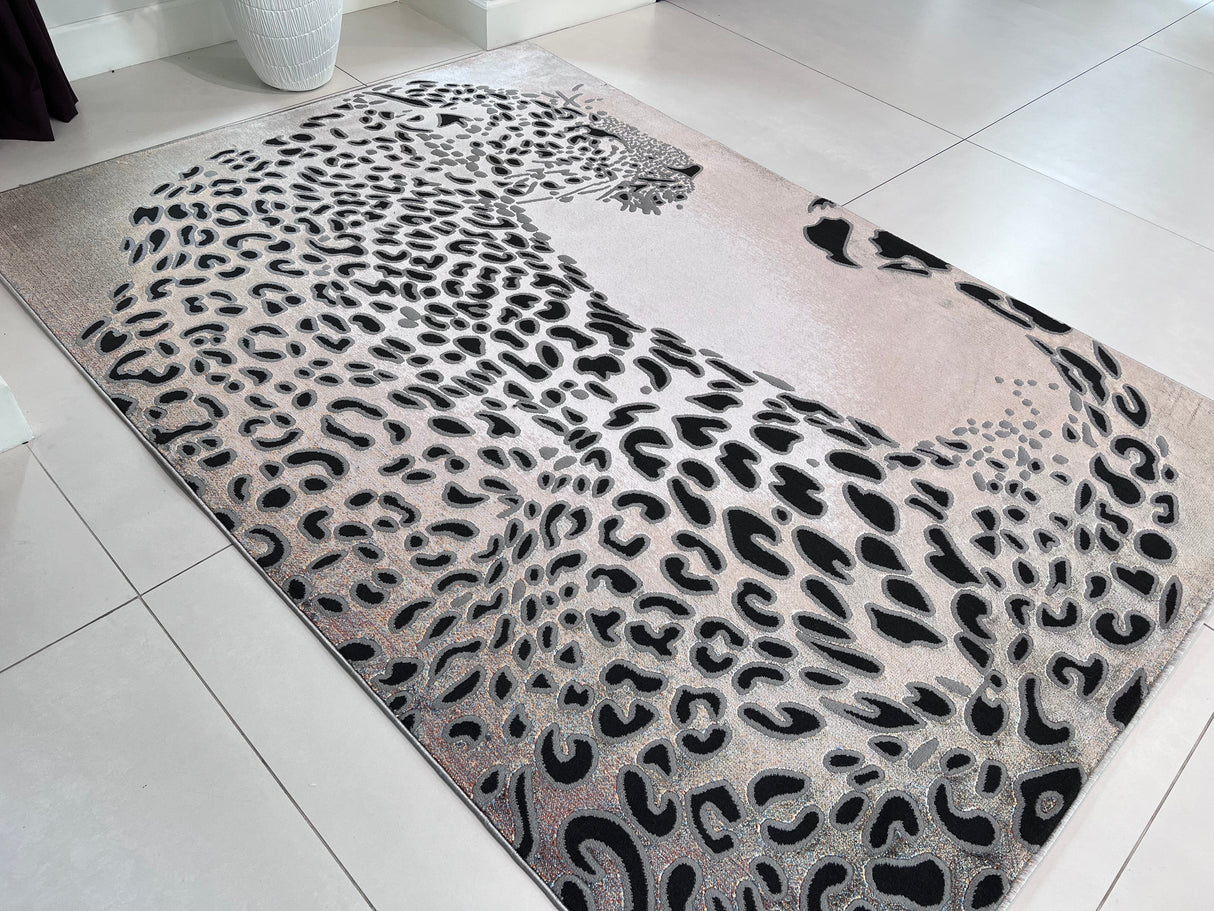 DEV310 Area Rug - Shifting Hues, 60% Polypropylene 40% Polyester, 5' 4" X 7' 8" (1 Piece)