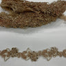 Beaded Corded Lace Trim 2" Polyester