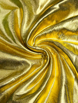 Metallic Foil Lame Spandex Fabric - Metallic Finish, 54" Width (1 Yard)
