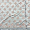 Beaded Lace Fabric on Polyester Net Mesh 52"