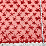 Beaded Corded Bridal Lace Fabric 52" Wide