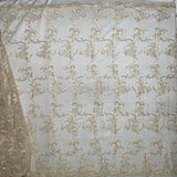 Sequined Corded Lace Fabric 54" Wide