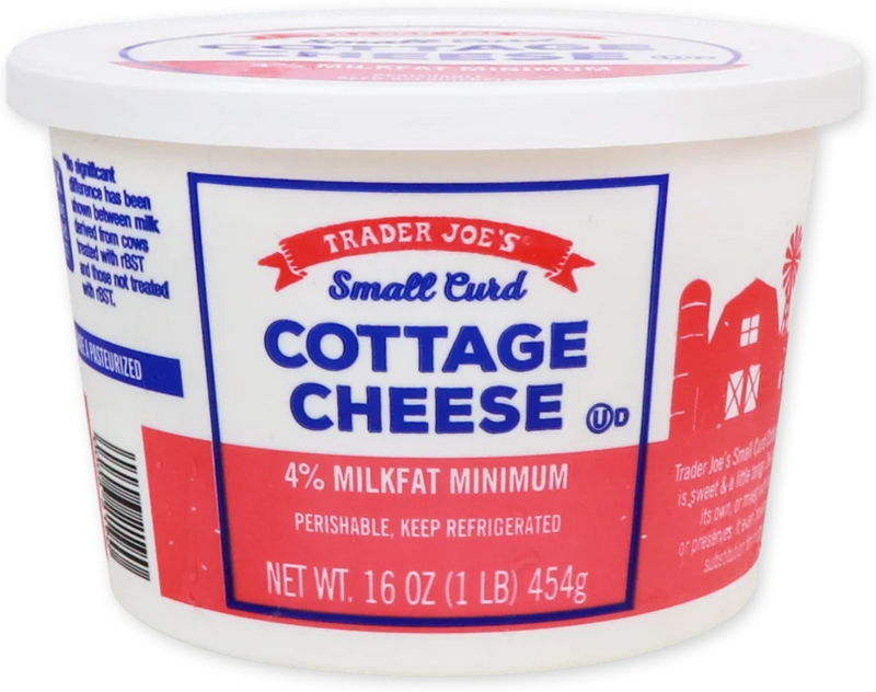 Small Curd Cottage Cheese Creamy High Protein Dairy 16 Oz