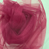 1 Yard 2 Way Stretch Nylon Net Mesh Fabric | 60" Width | Lightweight Sheer Mesh for Gowns, Dancewear & Costumes