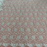 Beaded Corded Bridal Lace Silver