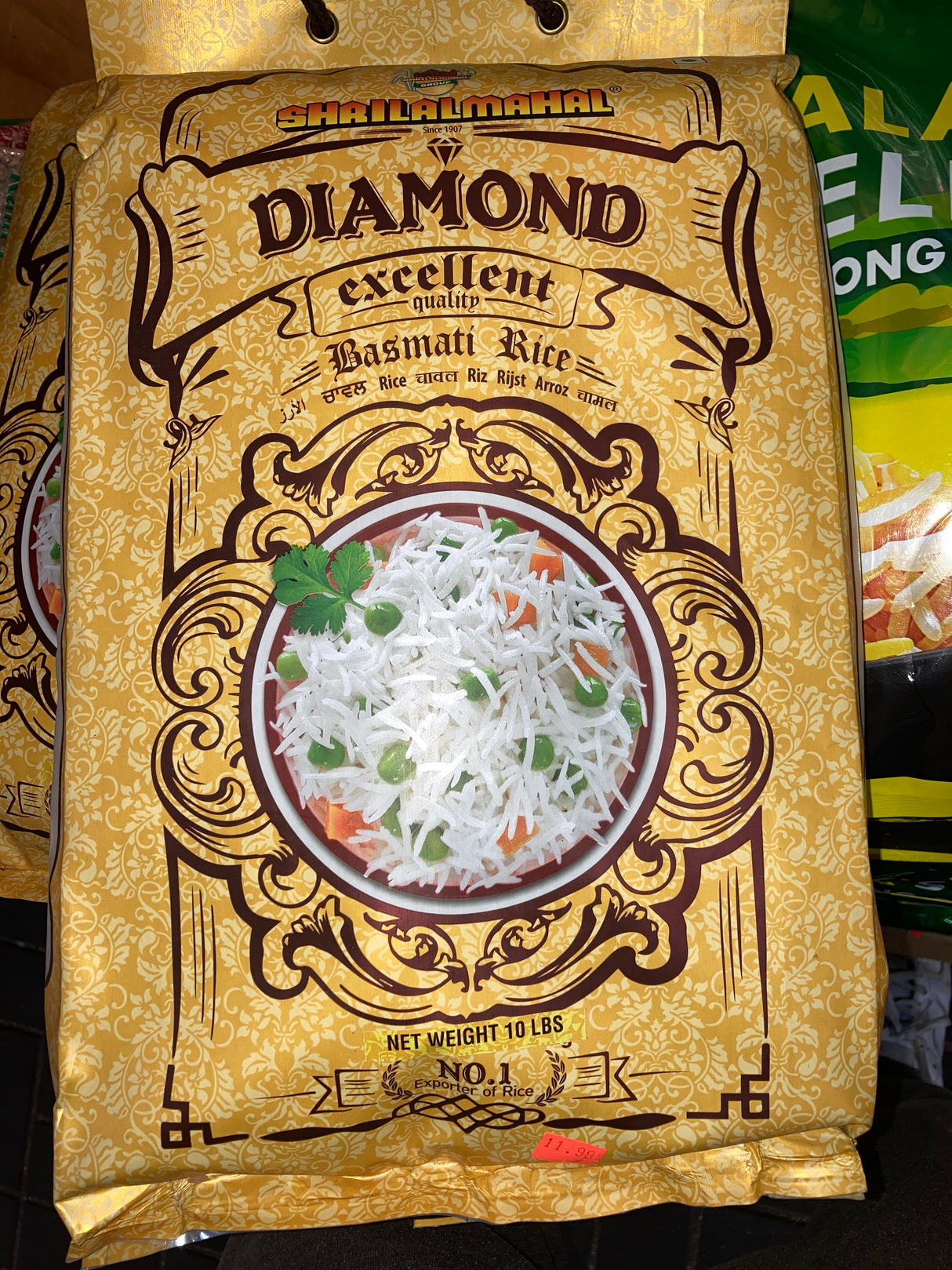 Shrilalmahal Diamond BASMATI RICE 10LBS