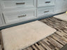 Faux Fur Rug Fabric - Charcoal Gray, 2' X 3' (1 Piece)