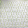 Corded Bridal Lace Fabric - Embroidered Polyester Net Mesh, Approximately 54" Width (1 Yard)