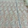 Beaded Corded Bridal Lace Ivory Mesh