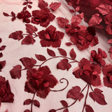 3D Floral Lace Fabric 60" Wide