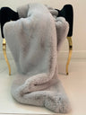 Soft Cozy Faux Fur Blanket Luxurious Plush Throw & Bedspread for Stylish Home Decor