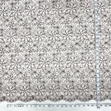 Corded Bridal Lace Fabric 54" Polyester Net Mesh