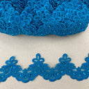 Beaded Lace Trimming 100% Polyester Organza 3"