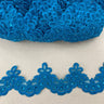Beaded Lace Trimming 100% Polyester Organza 3"
