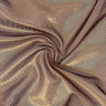 Ultrasheen Foiled Power Mesh Polyester Fabric - 4-Way Stretch Foil Finish, 56" Width (1 Yard)