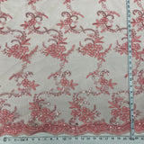 Sequined Corded Lace Fabric 54" Wide