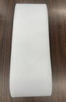 4" Wide Horsehair Braid Boning 100 Percent Nylon Fabric - Black, Ivory, White, 4" Width (1 Yard)