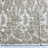Beaded Embroidered Lace Mesh