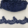 Corded Lace Trim 100% Polyester Net Mesh 3"