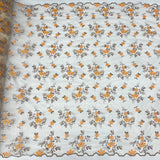 Beaded Embroidered Lace Mesh Fabric