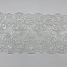 Corded Embroidered Lace Trim