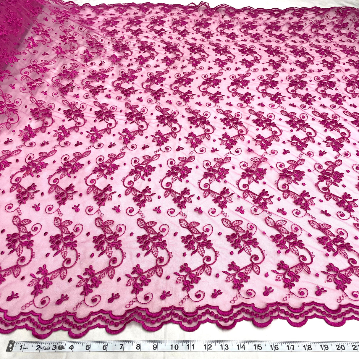 Corded Bridal Lace Mesh
