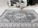 Color-Shift Foldable Flat Weave Area Rug - Polypropylene Polyester Fabric - Shifting Hues Design, Indoor Outdoor, KAVA5503, 7'9" X 10'2" (1 Rug)