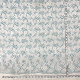 Corded Bridal Lace Fabric 54" Polyester Net Mesh