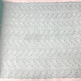 Corded Bridal Lace Fabric 54" Polyester Net Mesh