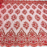 Beaded Corded Bridal Lace Mesh