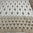 Beaded 3D Floral Lace Fabric 54"