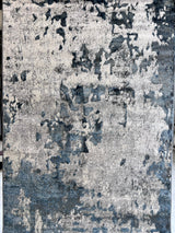 Tess 912 Blue Polypropylene Area Rug - Blue, TES912 Blue, Machine Made, Made In Turkey (5' 3" X 7' 4")