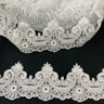 Embroidered Corded Lace Trimming