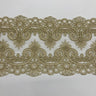 Corded Embroidered Lace Trim