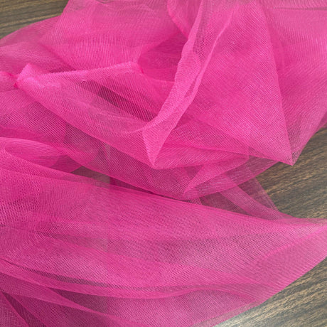 1 Yard 2 Way Stretch Nylon Net Mesh Fabric | 60" Width | Lightweight Sheer Mesh for Gowns, Dancewear & Costumes