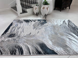 Color-Shift Foldable Flat Weave Area Rug Polypropylene Polyester Fabric - Shifting Hues Design, Indoor Outdoor, KV67, 7'9" X 10'2" (1 Unit)