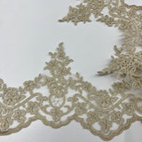 Corded Lace Trimming 6 Inch Polyester Net Mesh