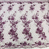 Beaded 3D Floral Lace Fabric