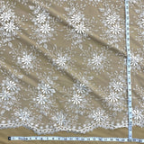 Embroidered Floral Lace Mesh