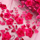 3D Floral Lace Fabric 60" Wide